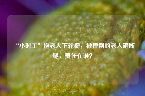 “小时工”抱老人下轮椅，被摔倒的老人砸断腿，责任在谁？