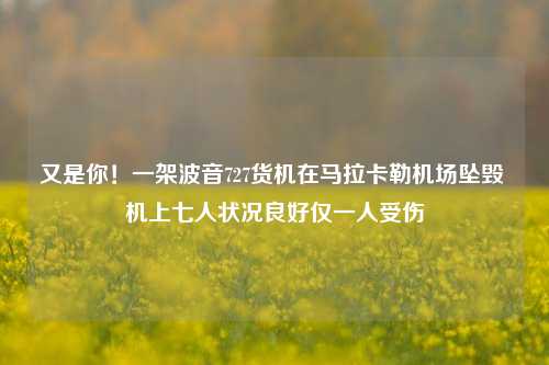 又是你！一架波音727货机在马拉卡勒机场坠毁 机上七人状况良好仅一人受伤